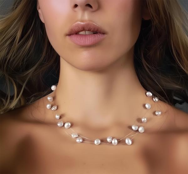 Collier Constellation (7mm) - Neige