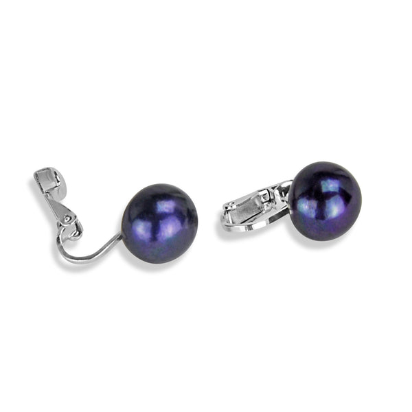 Boucles d'Oreilles  Perles de Cutures d'Eau Douce   Argent 925