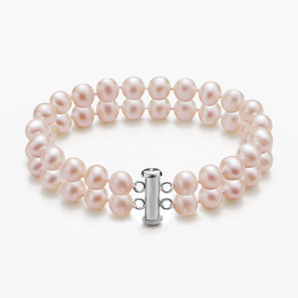 Bracelet  Perles de Cutures d'Eau Douce   Argent 925