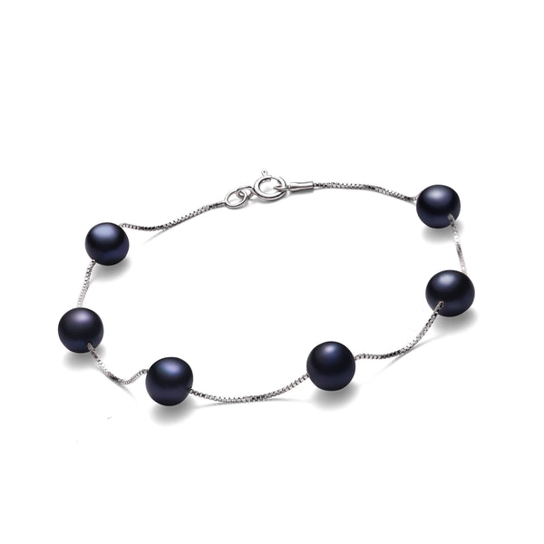 Bracelet  Perles de Cutures d'Eau Douce   Argent 925