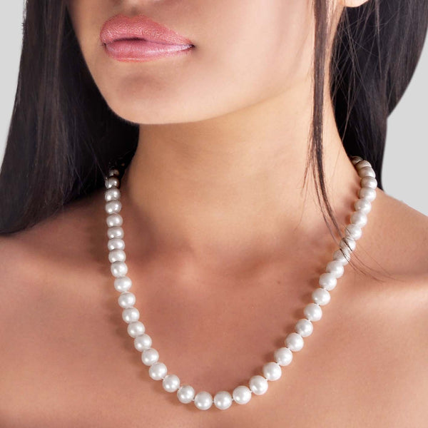 Décolleté Mademoiselle  (8mm) - 53cm - Neige