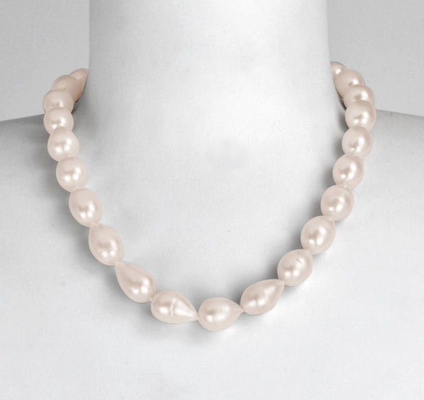 Collier 46cm Perles de Culture d'Eau Douce   Argent 925
