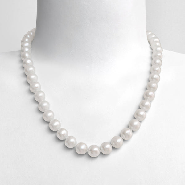 Collier 46cm Perles de Culture d'Eau Douce   Argent 925