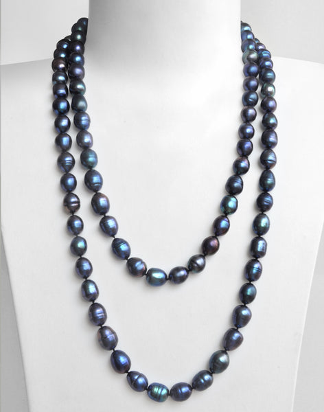 Collier / Sautoir 130cm Perles de Culture d'Eau Douce
