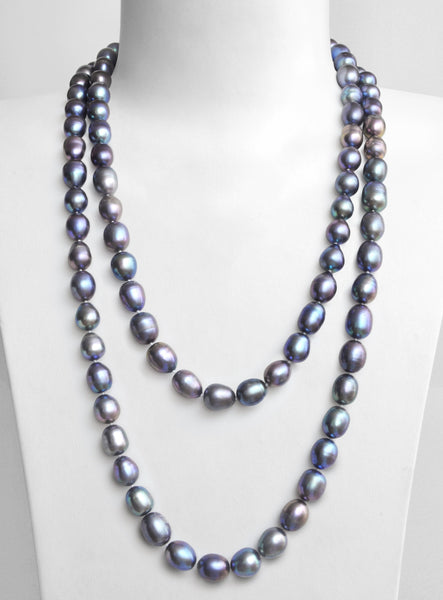 Collier / Sautoir 130cm Perles de Culture d'Eau Douce